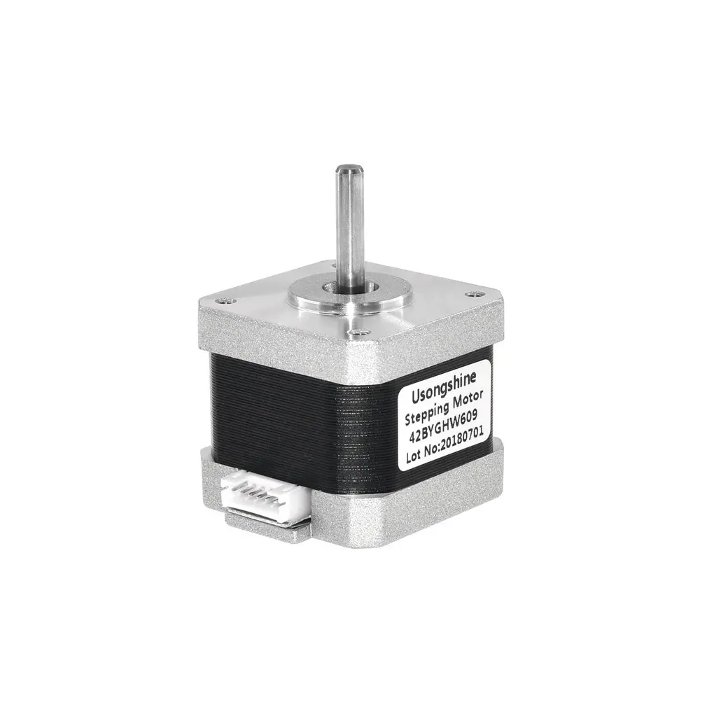 3D принтер мотор 4-свинцовый Nema 17 шаговый двигатель 42BYGHW609 56oz-in 1.5A CE ROSH ISO CNC лазер для