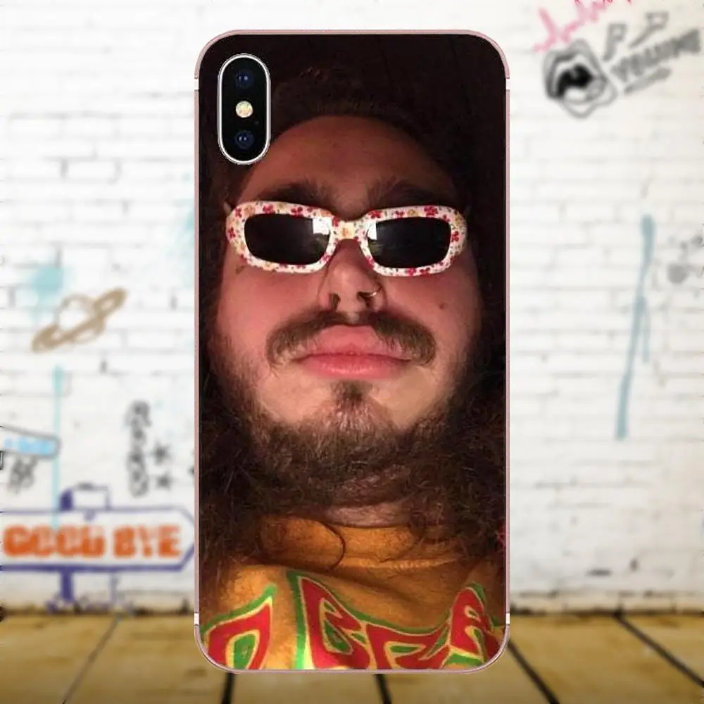 Чехол из ТПУ для Samsung Galaxy A3 A5 A7 J1 J3 J5 J7 2016 2017 S5 S6 S7 S8 S9 edge Plus Post Malone Going Ghost Hunting |