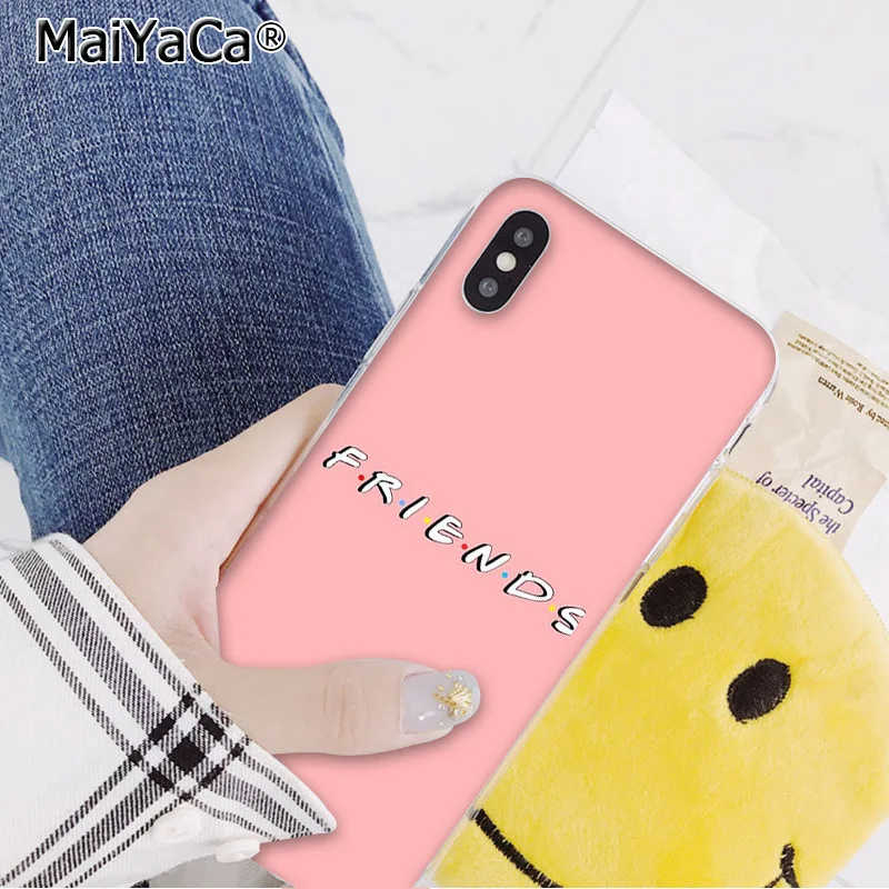 MaiYaCa друзья я буду там для вас дружба друзей чехол телефона Apple iphone 11 pro 8 7 66S Plus X XS MAX