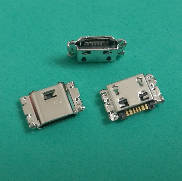 50PCS/Lot Micro USB Charging Port Jack socket charger Connector dock For Samsung J5 J500 SM-J500 J1 J100 SM-J100 J3 J300F J7 | Мобильные