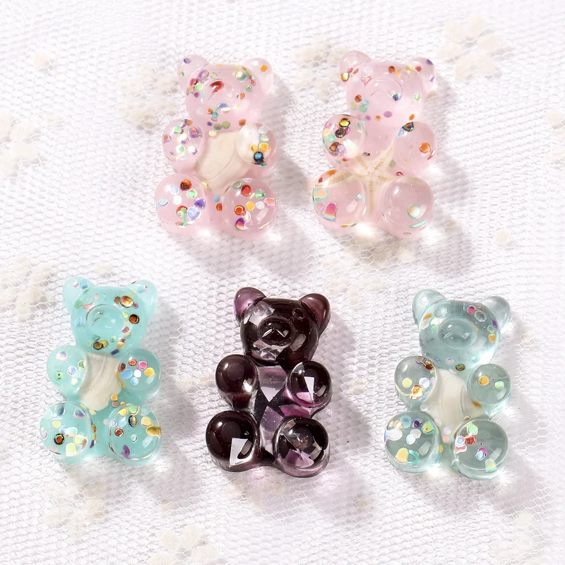 20*30 мм 10 шт gummy bear flatback полимерный альбом для вырезок из кабошона ремесло
