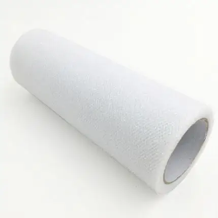 White 15 см, 10 ярдов, блестящая фатиновая юбка-пачка из органзы с блестками, вечерние юбки-пачки, аксессуары для свадьбы, дня рождения - Цвет: White