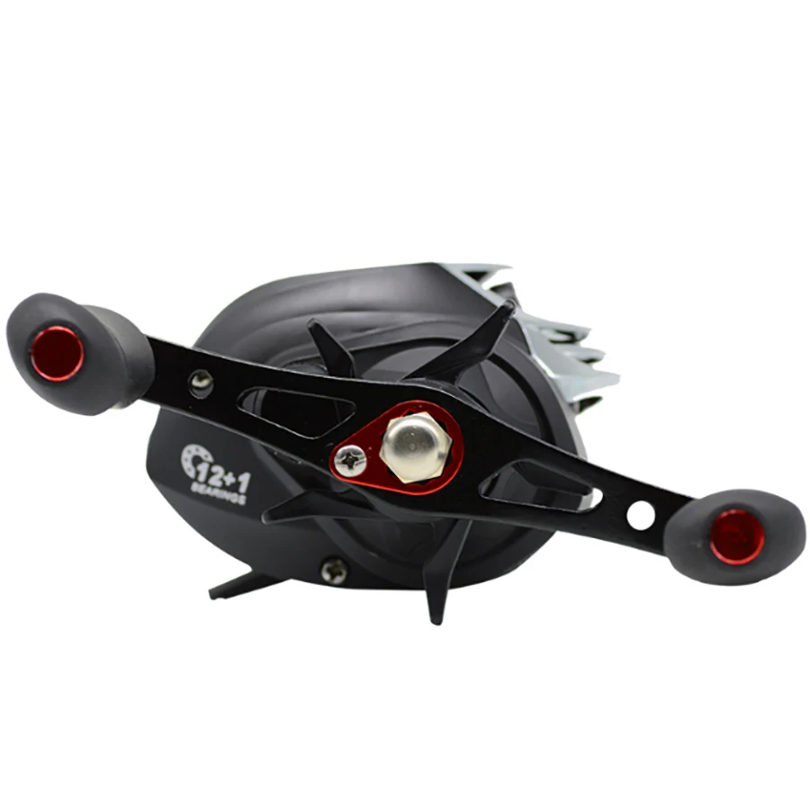 

2018 SEAYOU Bait Casting Fishing Reel Max 8kg Drag 7.1:1 Baitcasting Reel Magnetic Brake System Fishing Reel for Saltwater