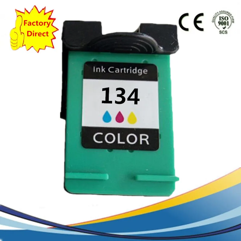 

Ink Cartridge Remanufactured For HP134 XL Photosmart 8053 8153 8453 9800 9803 PCS 1613 2353 2573 2610 2613 2713 7213 7313 7413