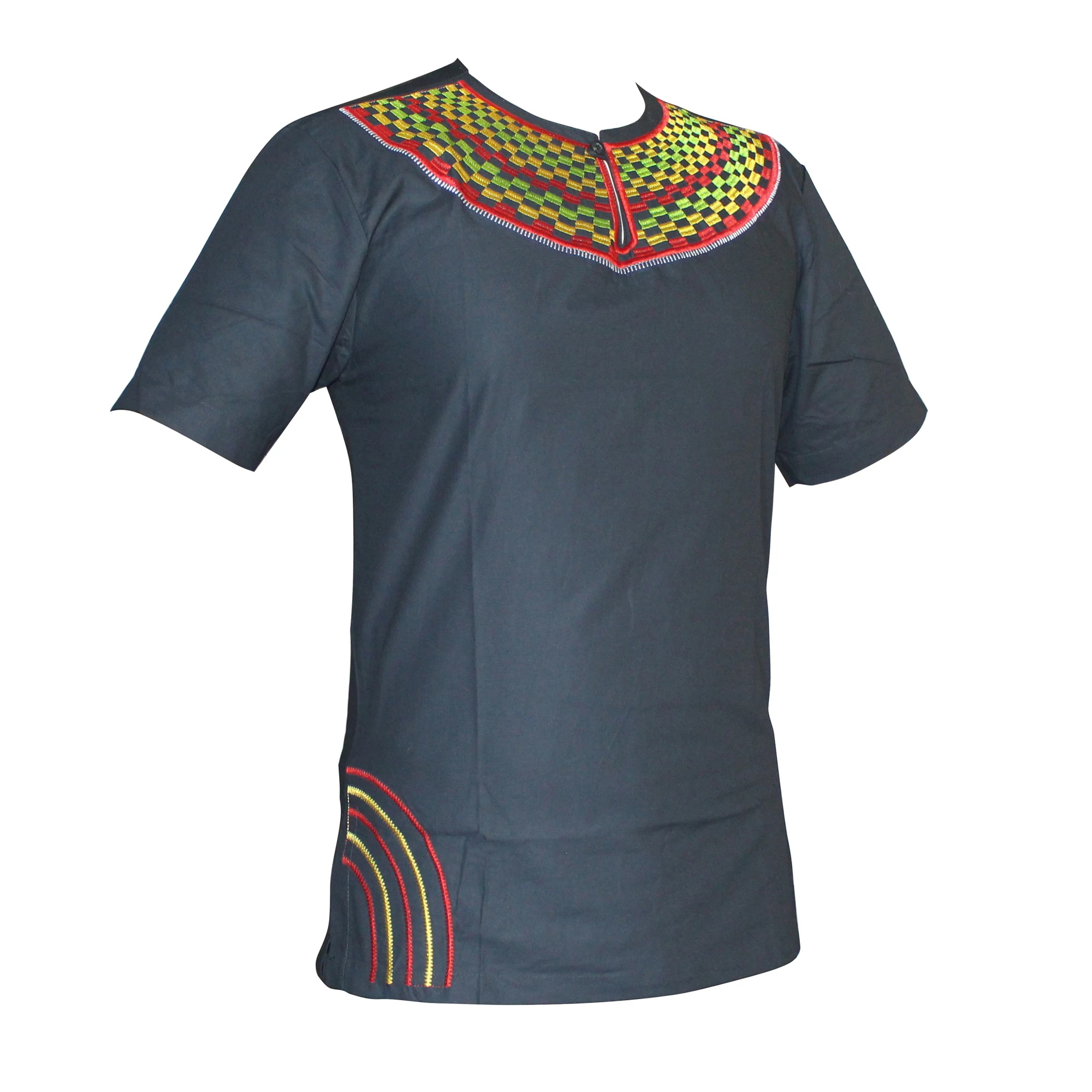 Женский топ с вышивкой в африканском стиле Классический Топ dashiki 2019|Поло| |