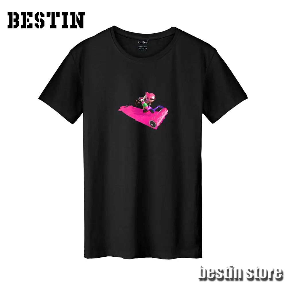 Bebin новая игра Splatoon 2 кисти забавная хлопковая футболка/толстовка/толстовки