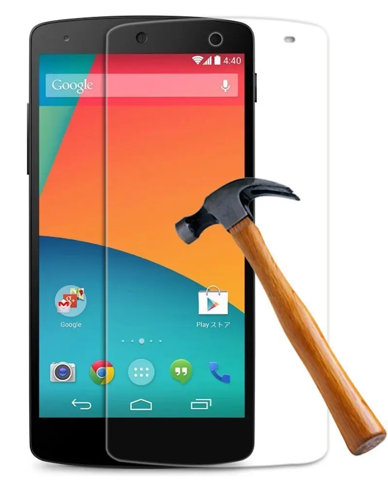 Ultra-thin Premium Tempered Glass Clear Screen Protector Protective Film For LG Nexus 5 Free Shipping
