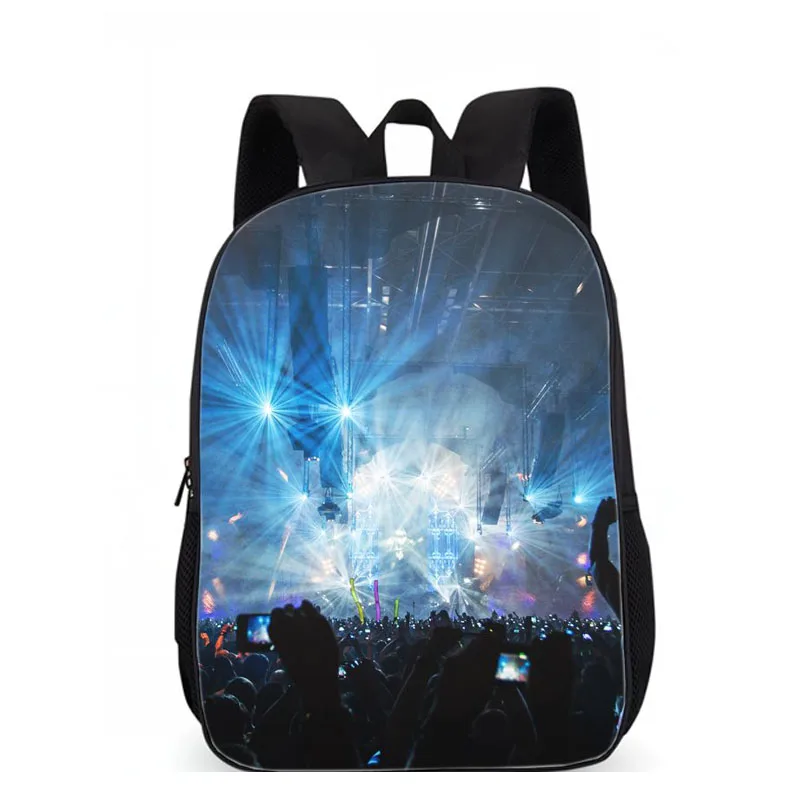 big3 LUOBIWANG Tomorrowland рюкзак с музыкальным принтом для подростков мальчиков и девочек Mochila детский школьный рюкзак с 3D принтом Студенческая Книга сумка - Цвет: big3