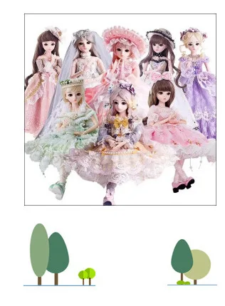 Звездные градиентные акриловые BJD, кукольные глаза для 1/3, аксессуары для кукол, фэнтези, звездное, 16 мм, глазное яблоко, макияж, кукла, сделай сам, глаза