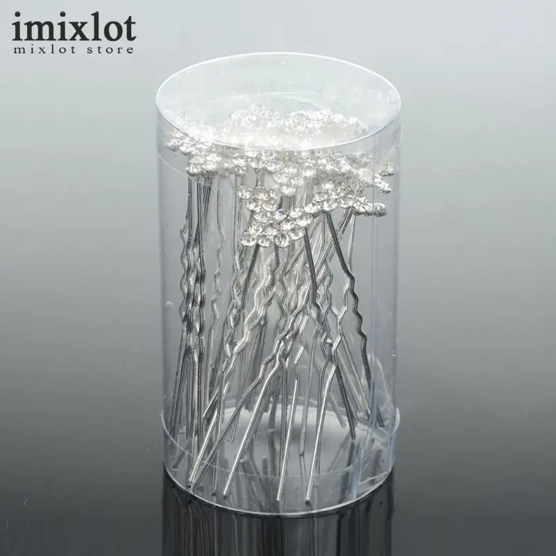 Imixlot 20 штук свадебные Женские аксессуары для волос Свадебная вечеринка Шпильки и