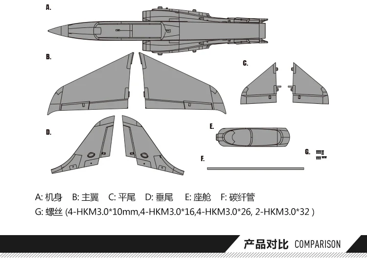 FMS SCORPION 90 мм EDF JET PNP rc самолет