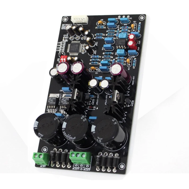 Обновленная версия Собранный hifi AK4495EQ SEQ II2S цап поддержка 32BIT 768 К декодер ОУ AD827 LT1963