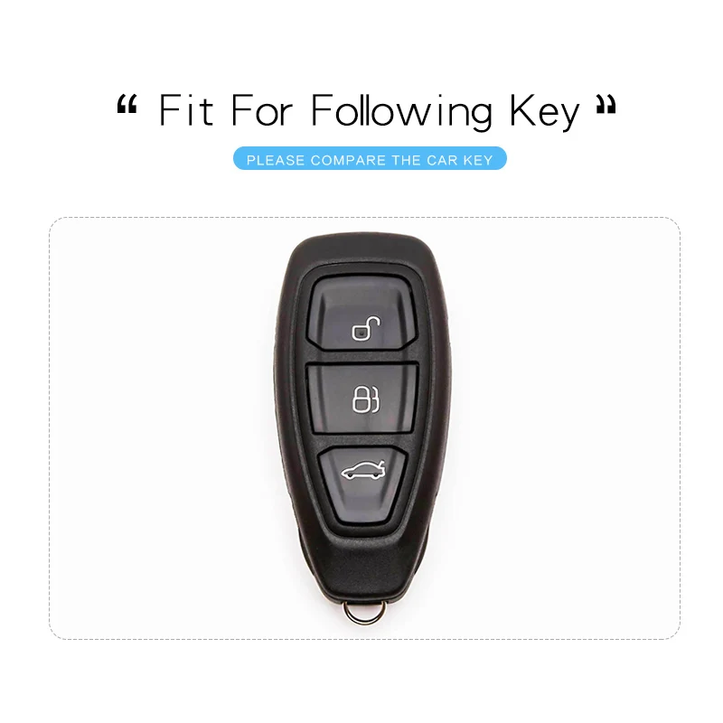Чехол для автомобильного ключа Ford Fiesta Mk7 Fusion Focus Mk3 Ka Mondeo 3 Mk4 S C Max Ecosport Everest Galaxy TPU