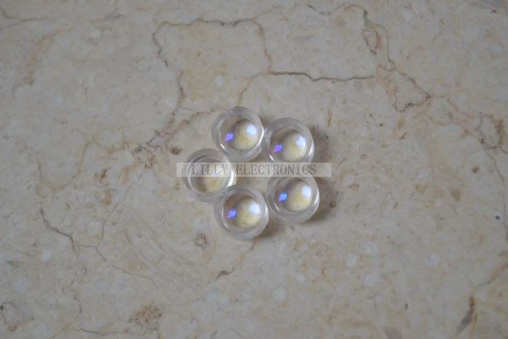 Коллиматорный объектив с покрытием 5 шт. оптическая Фокусирующая линза 7 мм для