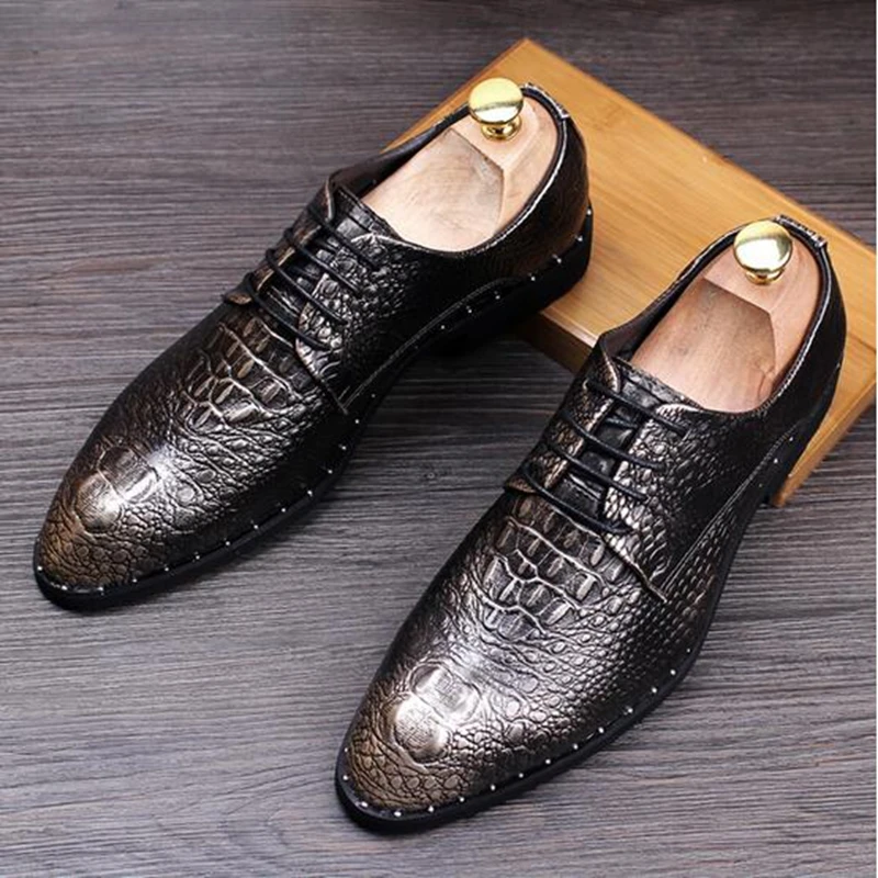 Мужская Платье Свадебная Обувь Из Натуральной Кожи Новая Весна мужская Мода
