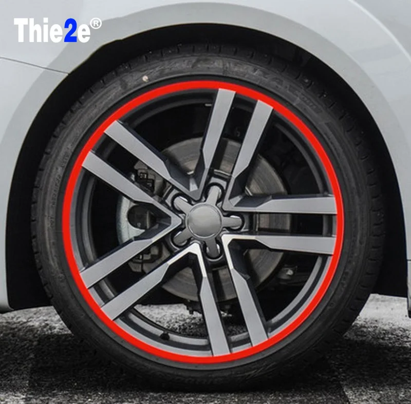 Автомобильные полосы для стайлинга наклейки на колеса AUDI S line A4 A3 A6 C5 Q7 Q5 A1 A5 80 TT A8 Q3