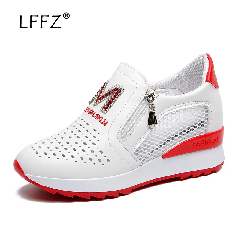 LFFZ/Брендовая женская обувь на плоской подошве Новинка 2019 года модные кроссовки