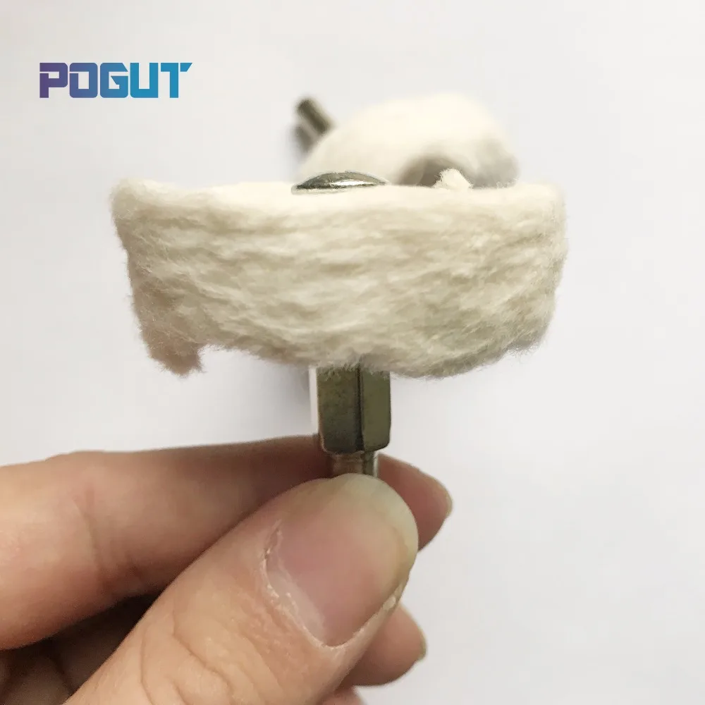 Швабра с тканевым полировочным колесиком для полировки ювелирных изделий из