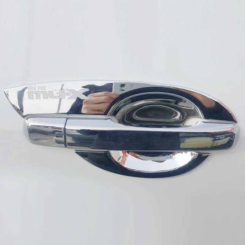 ABS Chrome пригодный для Isuzu MU-X 2015 2016 автомобильные аксессуары Тюнинг автомобилей