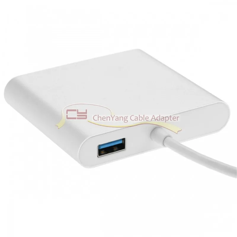 USB 3. 0 Type-C-HDMI цифровой AV и OTG Gigabit Ethnernet гнездовой зарядный кабель для ноутбука |