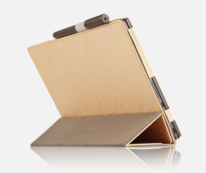 Высококачественный чехол для lenovo Yoga Book 10,1, Ультратонкий защитный чехол из искусственной кожи для планшета YogaBook+ ручка