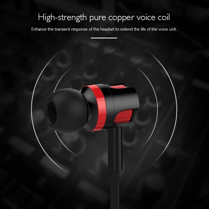 3 5 мм Jack наушники JM26 Проводная Спортивная гарнитура Super Bass Hifi с микрофоном для iPhone