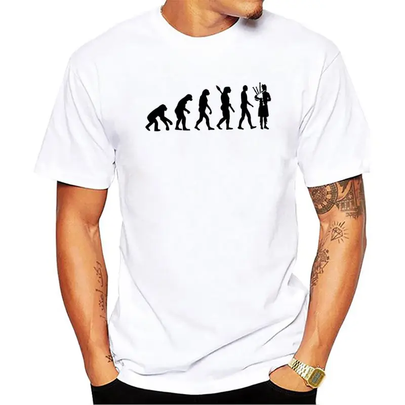 Evolution Bagpipe летние модные дизайнерские мужские топы футболка с короткими рукавами для мальчиков