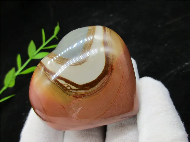 

Natural Ocean Jasper Heart Polished Love Crystal Healing Gemstone Specimen Mineral Gem For Collection 210G