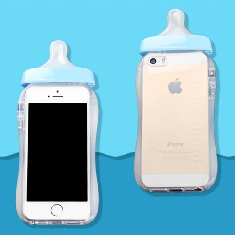 HOTR For iphone 6 Case Fashion Nipple Milk Cover for plus 6s Soft TPU Back with Handcord Rope |