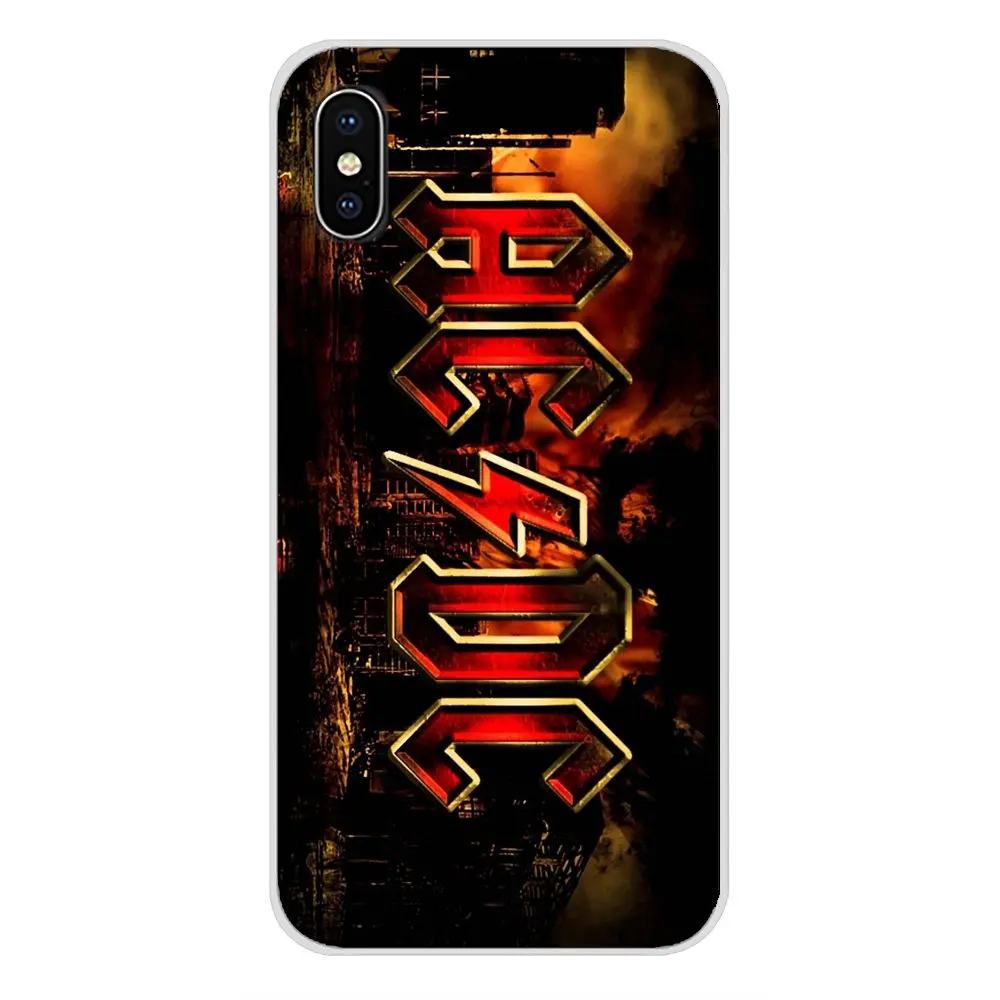 Чехол из прозрачного ТПУ с логотипом Highway to Hell ACDC Rock Band для Huawei P Smart Mate Honor 7A 7C 8C 8X9 P10