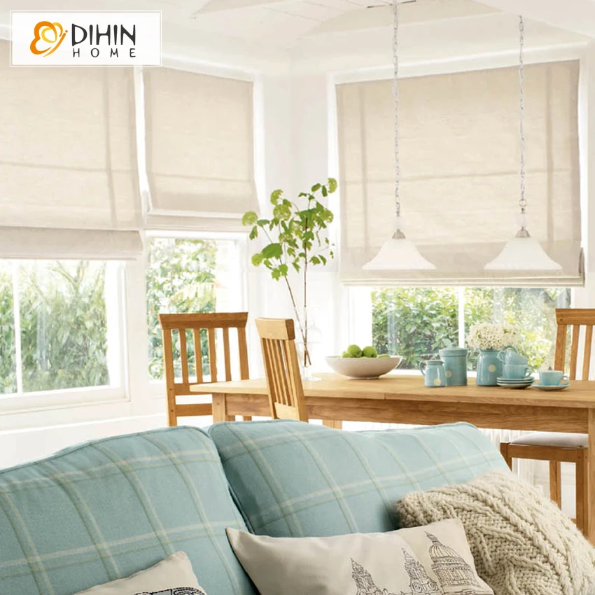 Шторы в комплекте Новое поступление плотные шторы из 100% хлопка однотонные