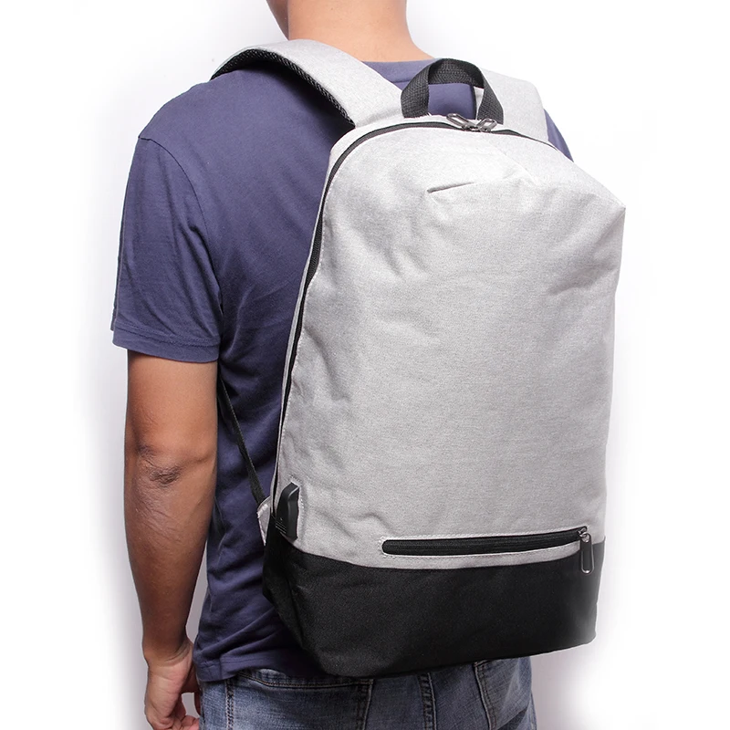 

ZLON New Arrivals Men USB design Backpack Men Male Student Backpack Weekend Mochila Bag 2 Colors T115