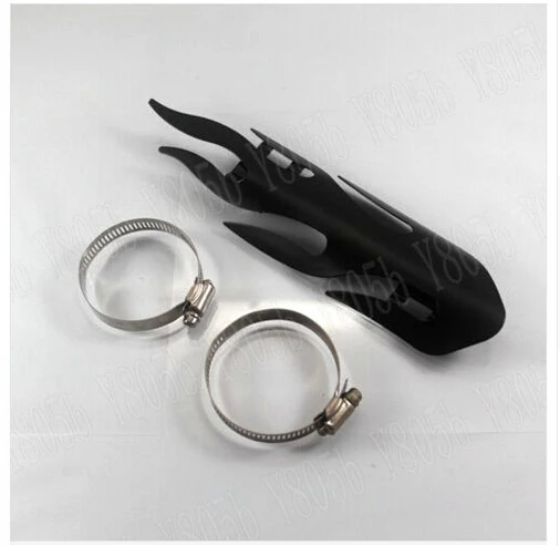 Черный защитный экран 9 &quotдля выхлопных газов Honda Shadow ACE Steed VLX 400 600 1100 DLX VTX1300 1800 Magna
