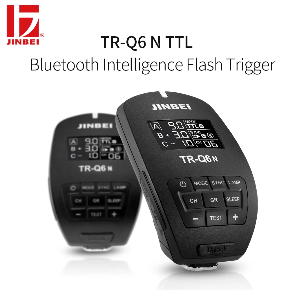 JINBEI TR-Q6 HSS триггер для Nikon 2,4G беспроводной Радио Студия Вспышка ttl передатчик фотографии освещение пульт дистанционного управления