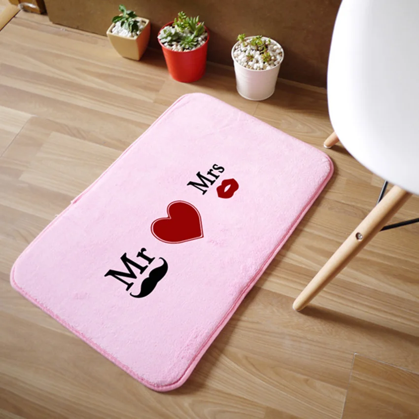 Напольный коврик брендовый кухонный впитывающий воду нескользящий для туалета