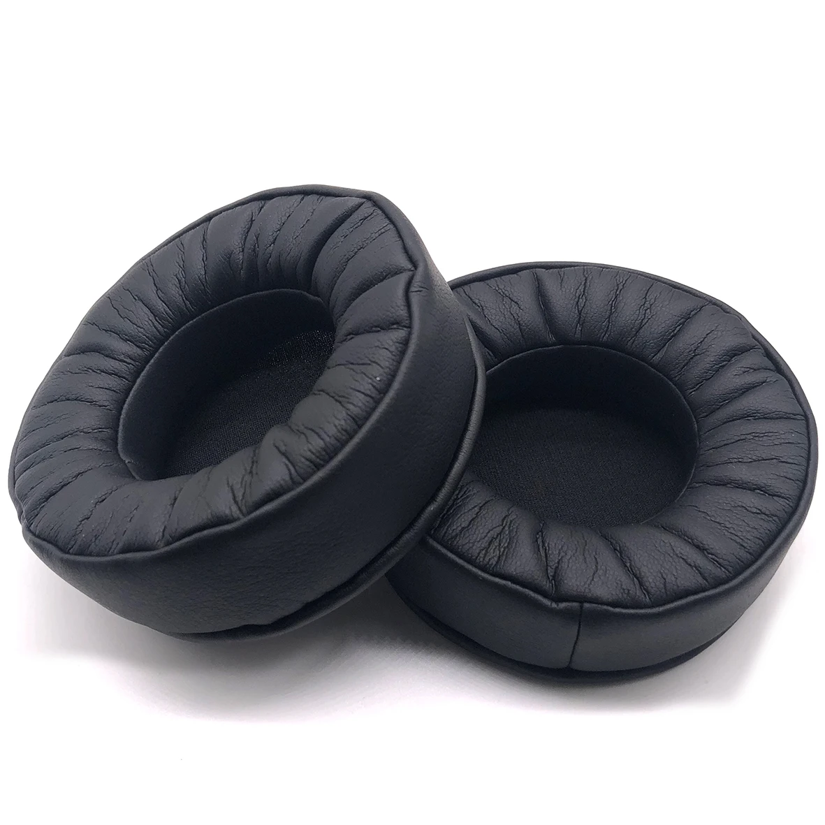 Memory leather Велюр Earpad пены Замена уха подушечки подушки для Superlux HD668B HD681 HD681B HD660 HD668 HD669 запчасти для ремонта наушников - Цвет: Memory leather