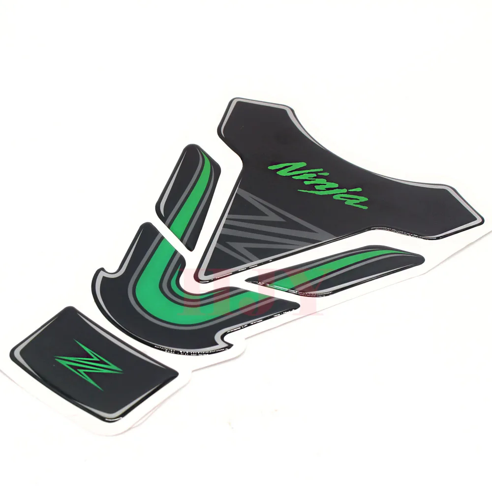 Мягкая защитная наклейка из ПВХ для топливного бака мотоцикла Kawasaki NINJA 250R 300R 400R 650R