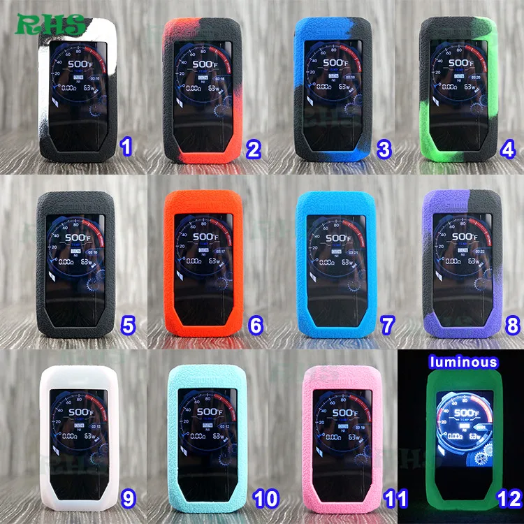 Самый популярный силиконовый чехол для Smoant Naboo 225W 12 классных цветов на ваш выбор