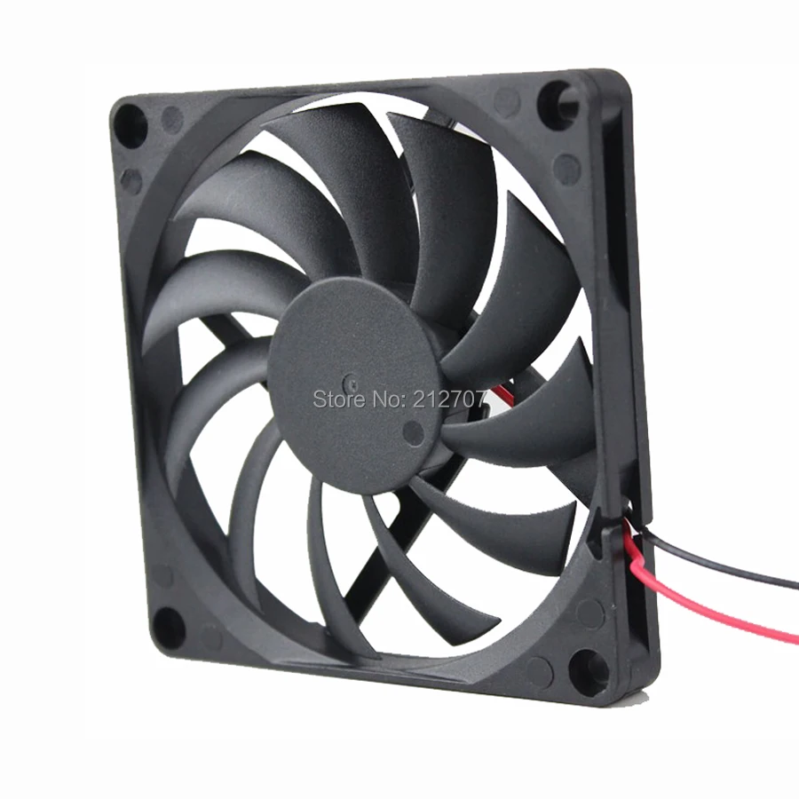 5 шт. Gdstime Пластик DC 24V 2Pin 8 см 80 мм 8010 80x80x10 мм Master Cooler Вентилятор