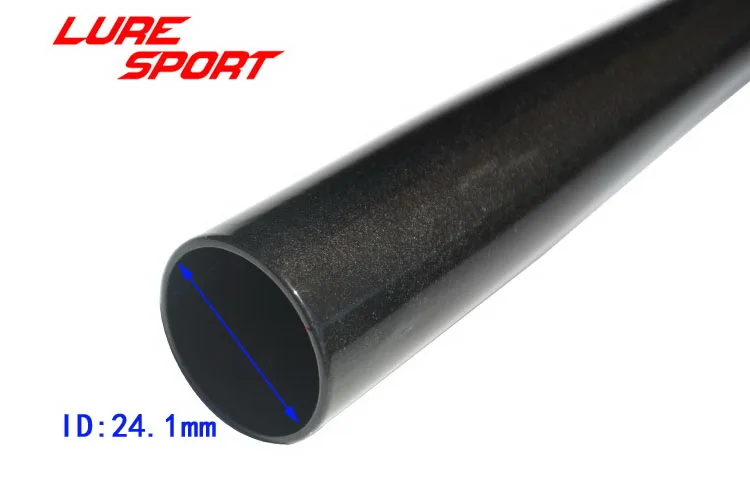 LureSport коническая углеродная трубка 28 см ручка стержень строительный компонент ручка стержень ремонт DIY пустой