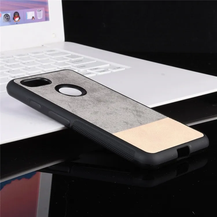 gray Для Google Pixel 3 XL 3XL чехол для Google Pixel 3 Pixel3 XL чехол два цвета PC+ TPU Роскошный кожаный чехол-накладка - Цвет: gray