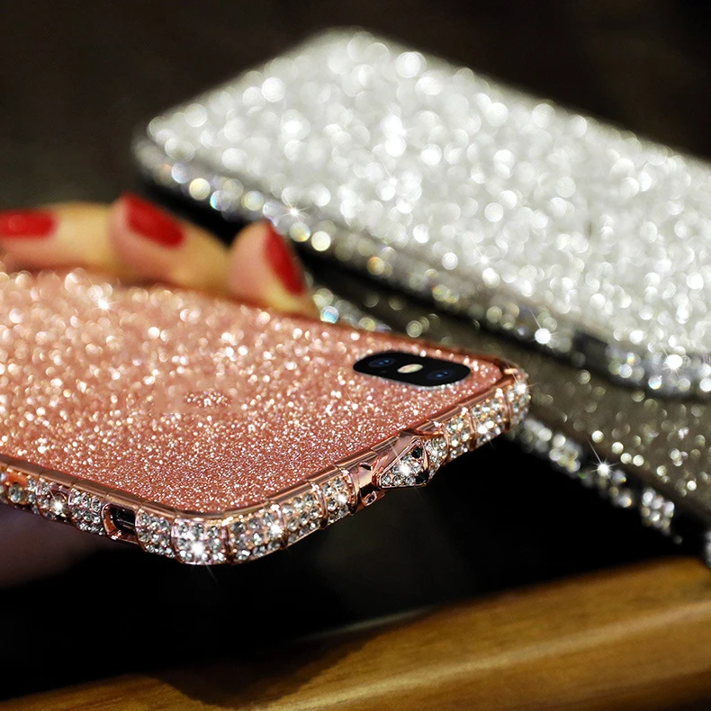 Роскошная блестящая Передняя пленка для iphone XR XS max 8 7 6 6s plus блестящая Защитная пленка для iphone