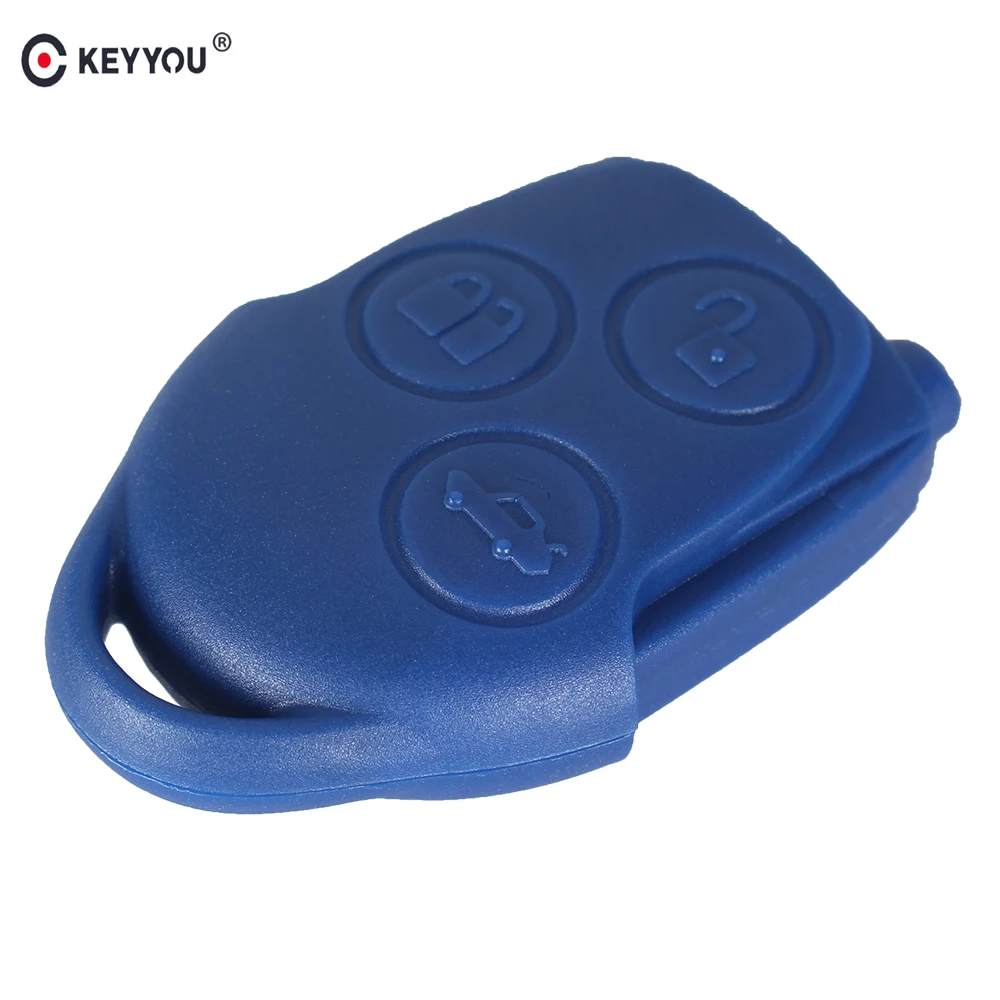 KEYYOU 3 кнопки подключения пульта дистанционного управления брелок чехол для FORD