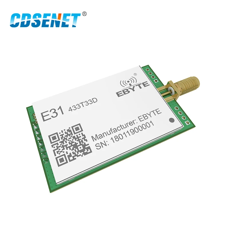 433 МГц AX5243 трансивер дальний 33dBm CDSENET E31 433T33D UART Вилочная часть 2 Вт мгц