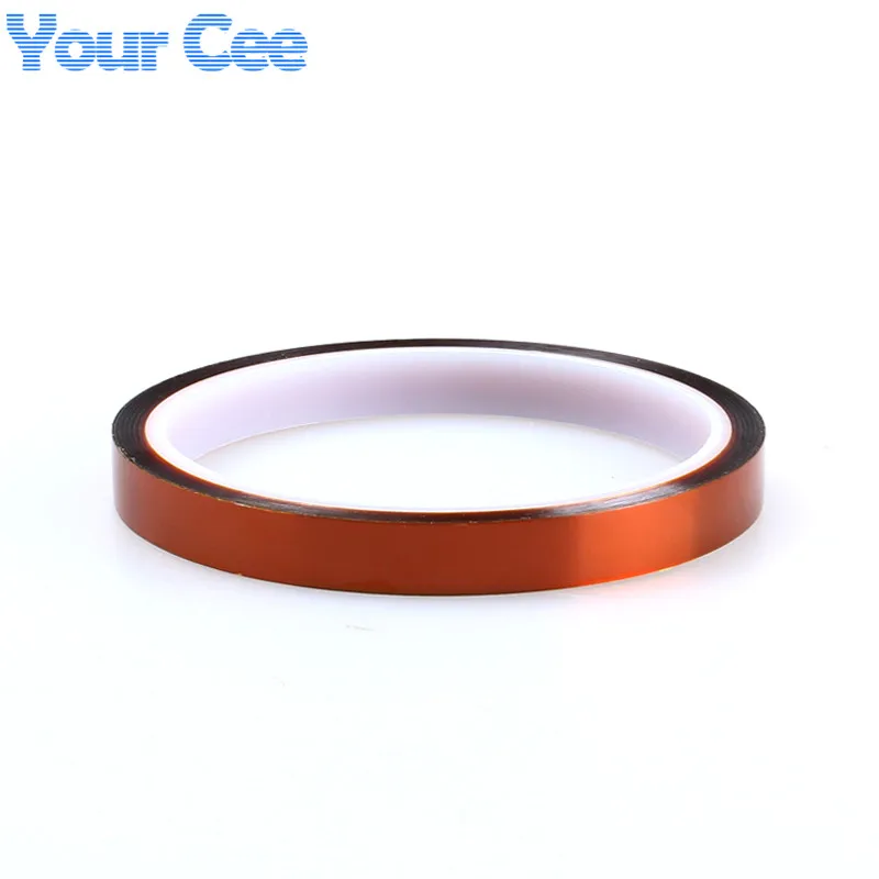 Термостойкая лента полиимидная для 3D-принтера BGA PCB SMT до 250 градусов Цельсия 8 мм х