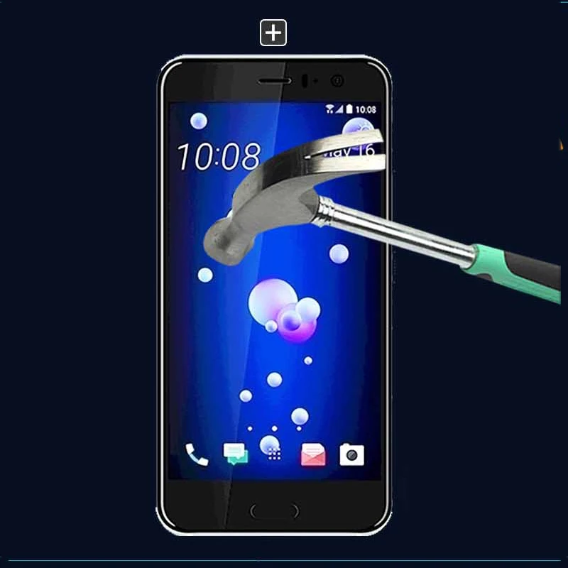 5PCS Black Ultra-Thin screen protector Tempered Glass For HTC U11 U 11 full Screen protective | Мобильные телефоны и