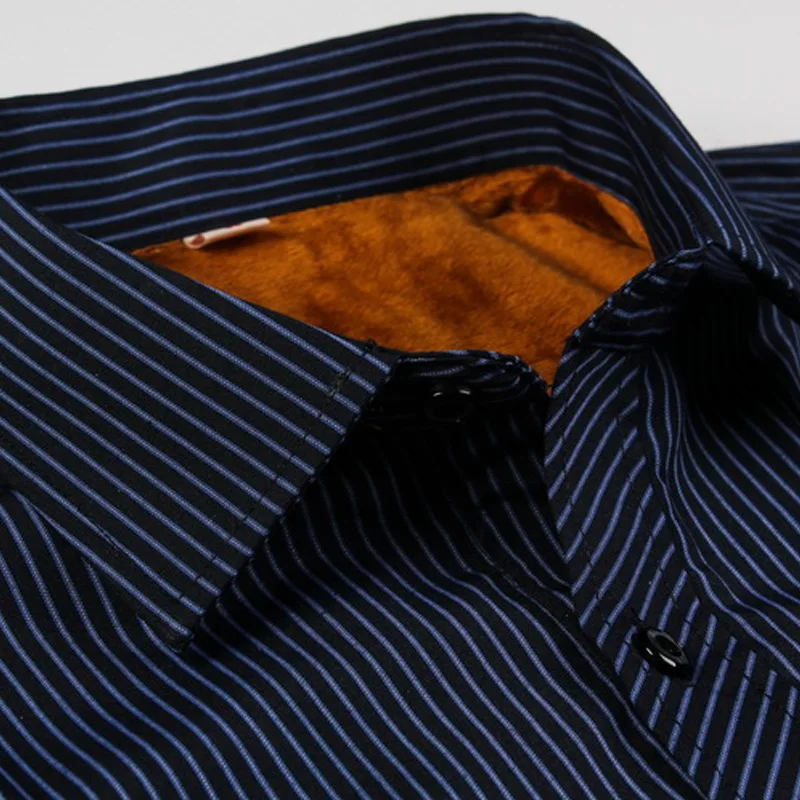 Мужская рубашка теплая с длинным рукавом|shirt men plaid|striped mens shirtscasual shirt |