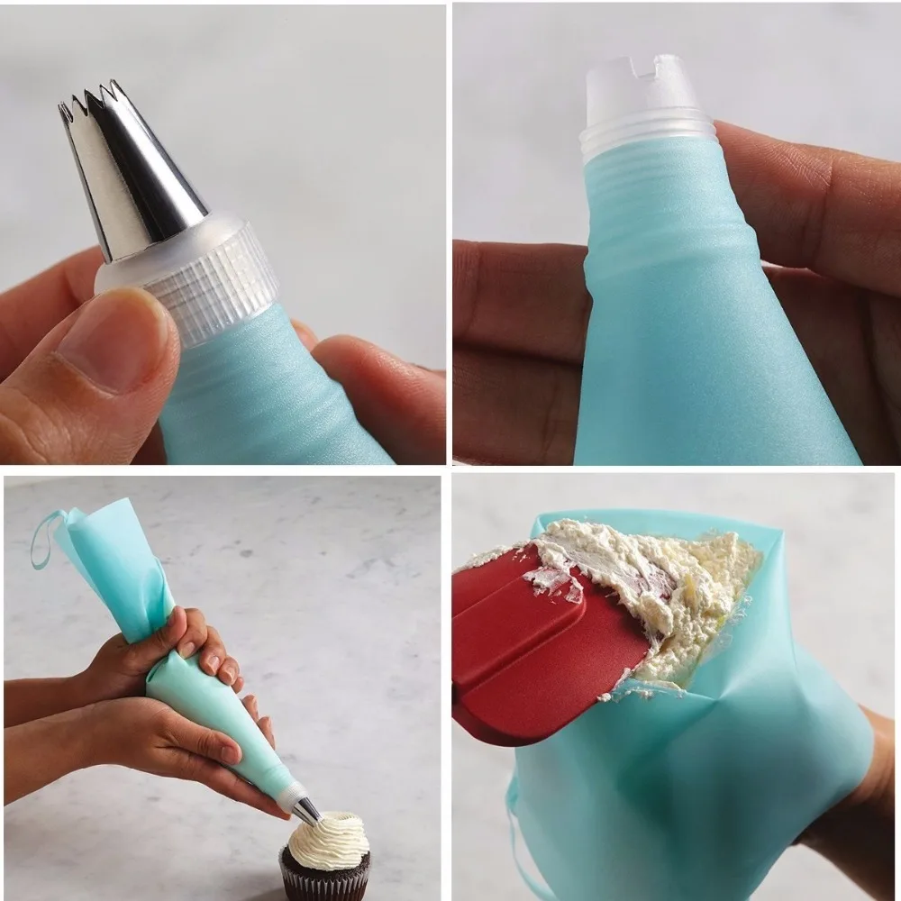 40 шт./компл. набор соплов из нержавеющей стали Кондитерские трубки инструменты