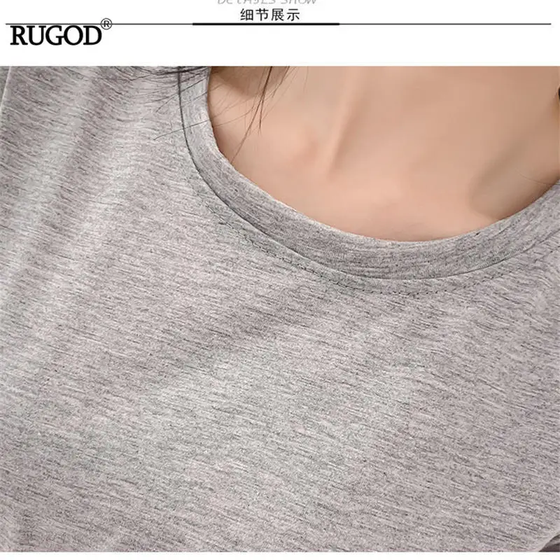 Женское платье с круглым вырезом RUGOD сказочное французское короткими рукавами и