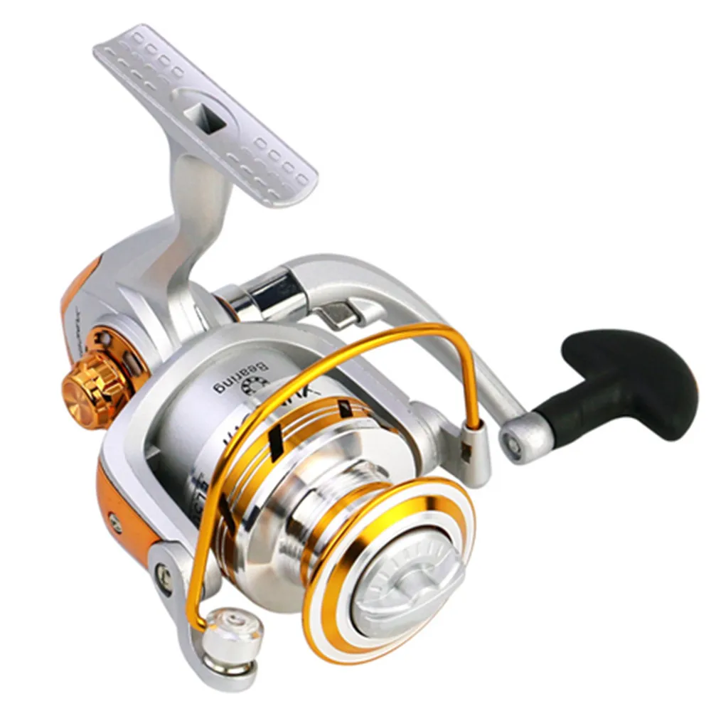 Spinning Fishing Reels Alloy ABS G-Ratio 5.5:1 Drag Bait Fold Rocker Wheel Reel Carpa Molinete Carretilha De Pesca | Спорт и